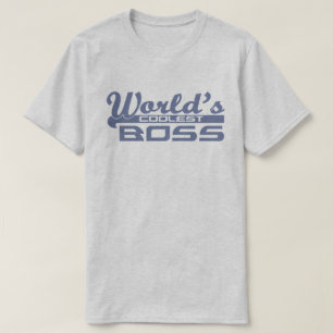 World's Coolest Boss T-Shirt