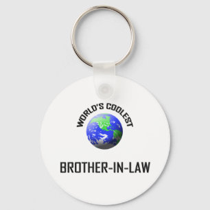 World's Coolest Brother-in-Law Key Ring