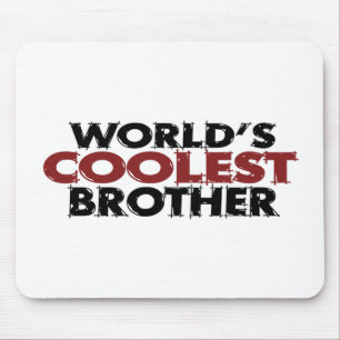 Worlds Coolest Brother Mouse Pad