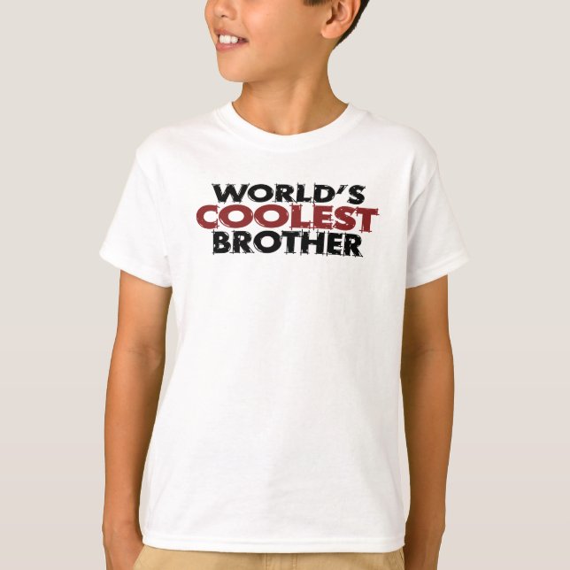 Worlds Coolest Brother T-Shirt (Front)