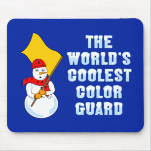 World's Coolest Colour Guard Mouse Pad