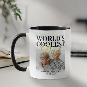 World's Coolest Dad 2 Photo Mug
