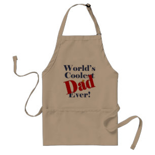 World's Coolest Dad Ever Father's Day Gift Standard Apron
