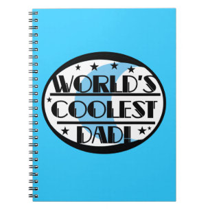 World's Coolest Dad Gifts Notebook