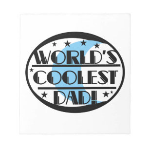 World's Coolest Dad Gifts Notepad