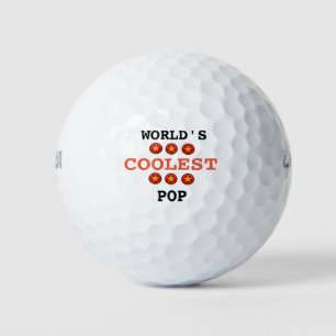 World's coolest dad golf balls