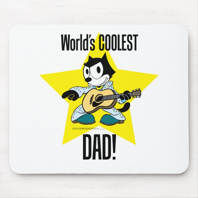 World's Coolest Dad Mousepad (Front)