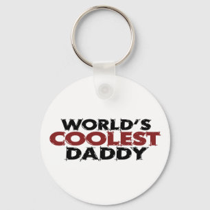 Worlds Coolest Daddy Key Ring