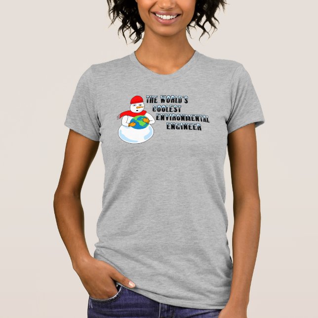 World's Coolest Environmental Engineer T-Shirt (Front)