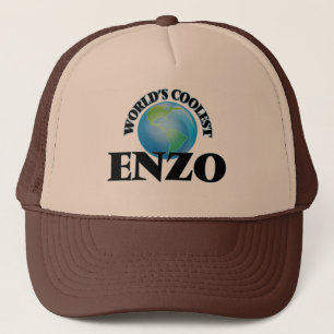 World's Coolest Enzo Trucker Hat