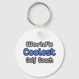 World's Coolest Golf Coach Key Ring