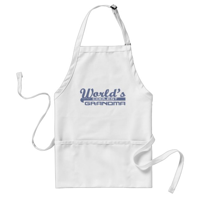 World's Coolest Grandma Standard Apron (Front)