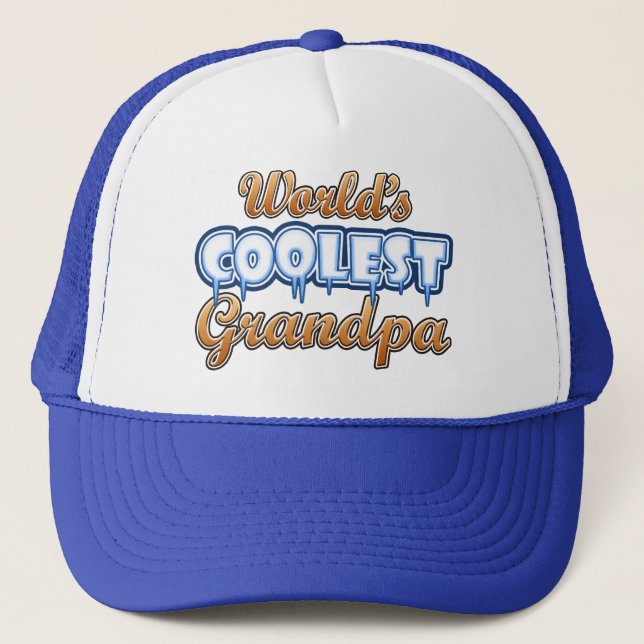 World's Coolest Grandpa Trucker Hat (Front)