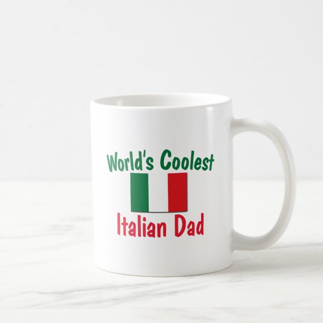 World's Coolest Italian Dad Coffee Mug (Right)