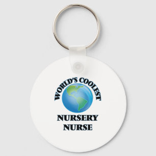 World's coolest Nursery Nurse Key Ring