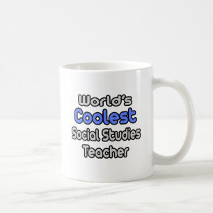 World's Coolest Social Studies Teacher Coffee Mug