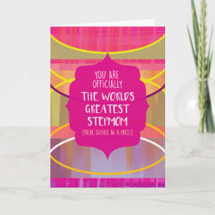 World's Coolest Step Mum Card