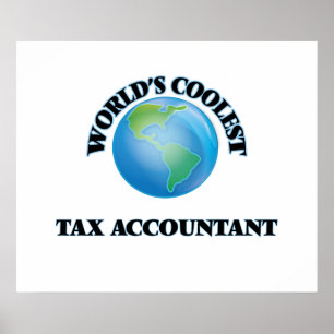 World's coolest Tax Accountant Poster