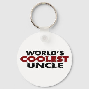 Worlds Coolest Uncle Key Ring