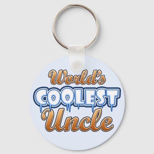 World's Coolest Uncle Key Ring (Front)