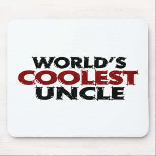Worlds Coolest Uncle Mouse Pad