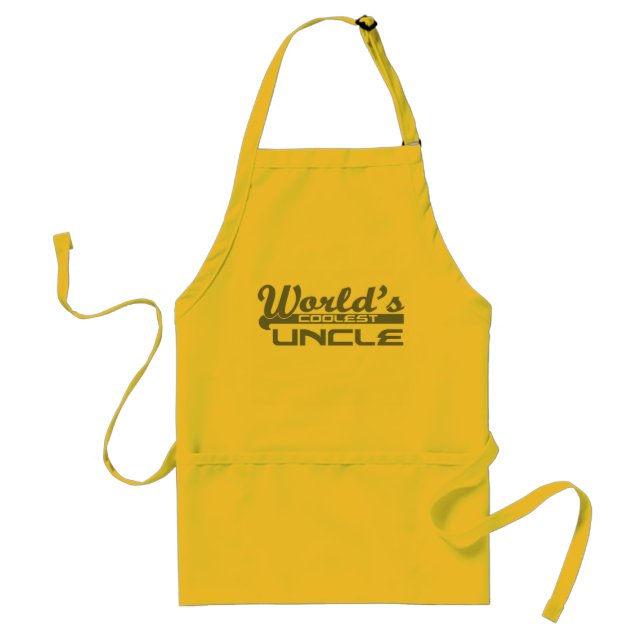 World's Coolest Uncle Standard Apron (Front)