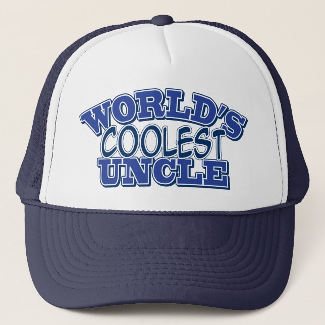 World's Coolest Uncle Trucker Hat (Front)