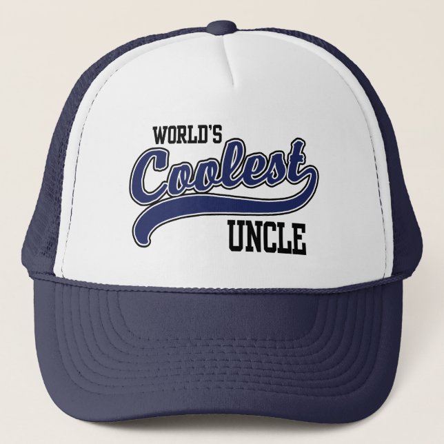 World's Coolest Uncle Trucker Hat (Front)