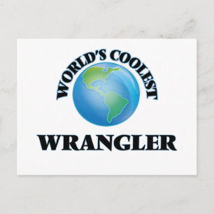 World's coolest Wrangler Postcard