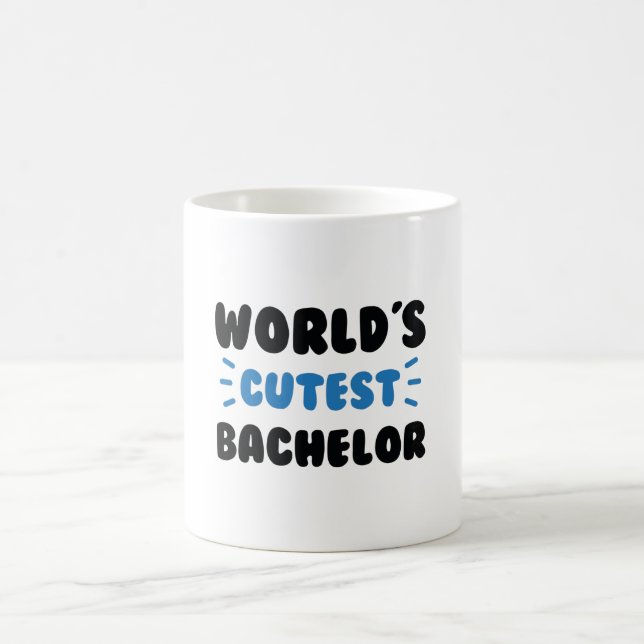 World's Cutest Bachelor Coffee Mug (Center)