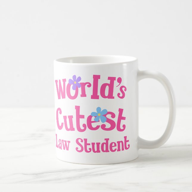 Worlds Cutest Law Student Coffee Mug (Right)