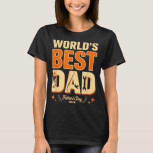 Worlds dad bbq grill humour fathers day 2026 T-Shirt