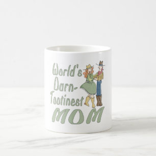 World's Darn Tootinest Mum fun coffee mug