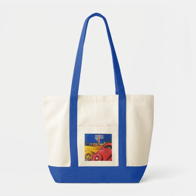 World's Fair or Bust Tote Bag (Front)