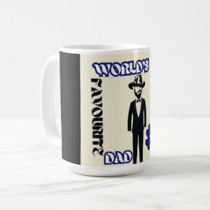 World's Favourite Dad #1 Coffee Mug