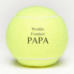 World's Funniest Papa Tennis Balls<br><div class="desc">Show how much you love your papa with this meaningful gift. This design features a heartfelt sentiment and custom typography.</div>