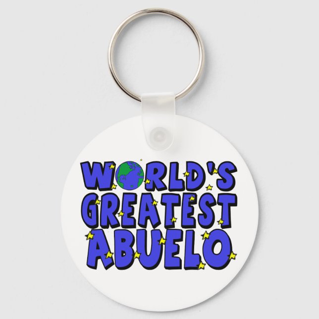 World's Greatest Abuelo Key Ring (Front)