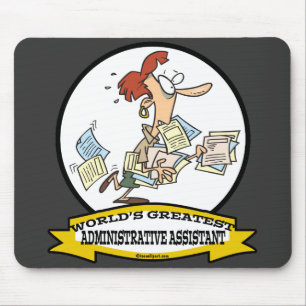 WORLDS GREATEST ADMINISTRATIVE ASSISTANT WOMEN MOUSE PAD