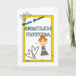 Worlds Greatest Administrative Professional Card