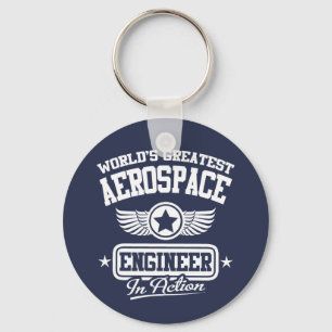 World's Greatest Aerospace Engineer Key Ring