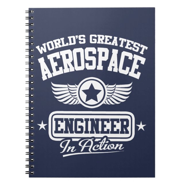 World's Greatest Aerospace Engineer Notebook (Front)