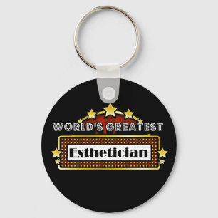 World's Greatest Aesthetician Key Ring