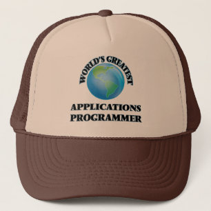 World's Greatest Applications Programmer Trucker Hat