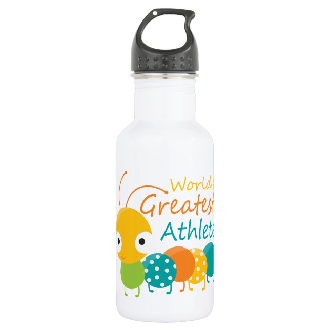 World's Greatest Athlete 532 Ml Water Bottle (Front)