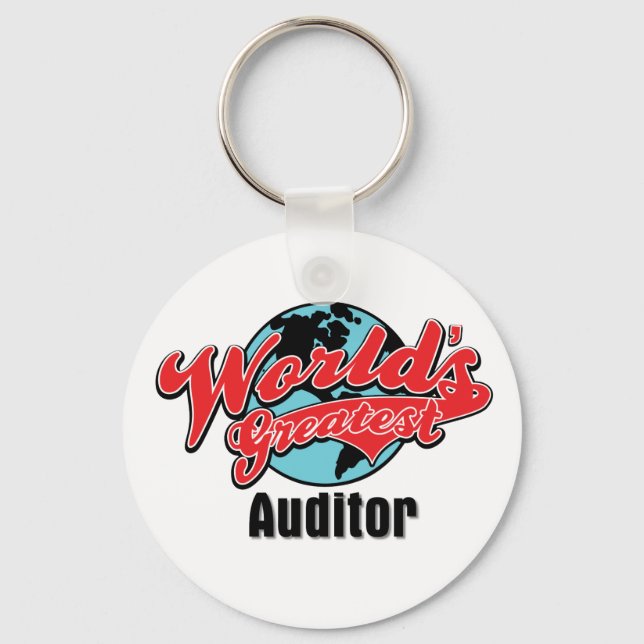 Worlds Greatest Auditor Key Ring (Front)