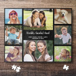 World's Greatest Aunt Photos Jigsaw Puzzle<br><div class="desc">Give the world's greatest aunt a fun custom photo collage jigsaw puzzle that she will treasure and enjoy for years. You can personalise with eight family photos of nieces, nephews, other family members, pets, etc., and whether she is called "Aunt, " "Auntie, " "Tia, " etc., and add names, all...</div>