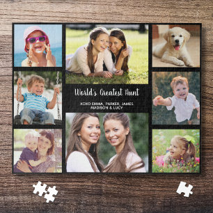 World's Greatest Aunt Photos Jigsaw Puzzle