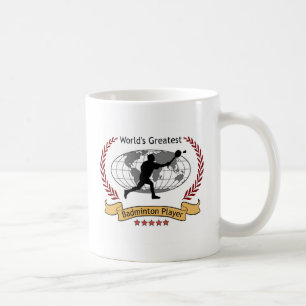 World's Greatest Badminton Player (Men) Coffee Mug