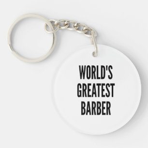 Worlds Greatest Barber Key Ring