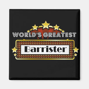 World's Greatest Barrister Magnet